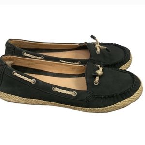 Ugg Australia Chivon Slip-On Loafer Boat Shoes Women's 9 Blue rope unisex